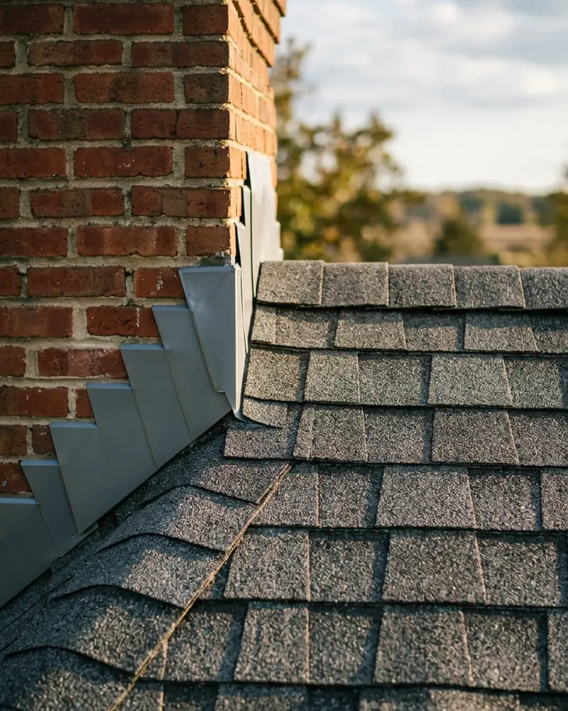 Close-up of Gutter Cleaning work by Beardman Building Services in Sanibel